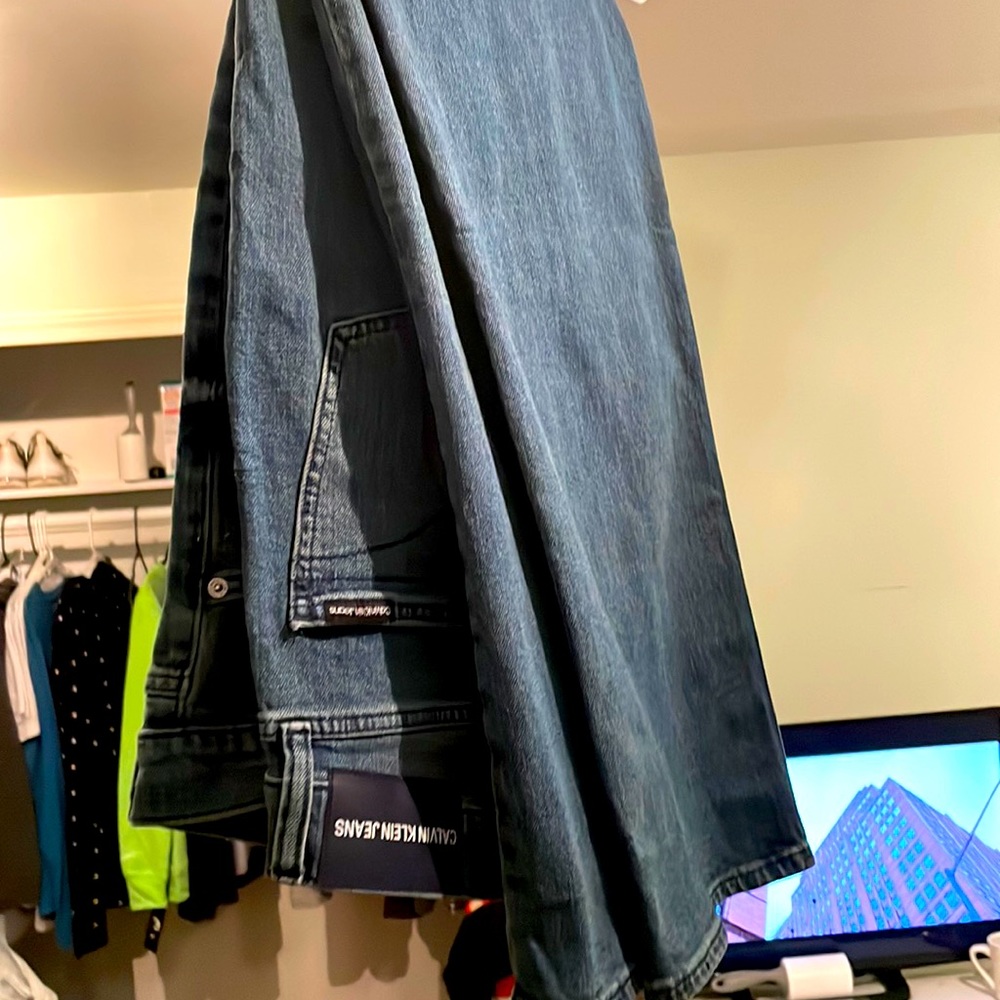 Calvin Klein straight fit Denims - 33 Waist X 32 Length